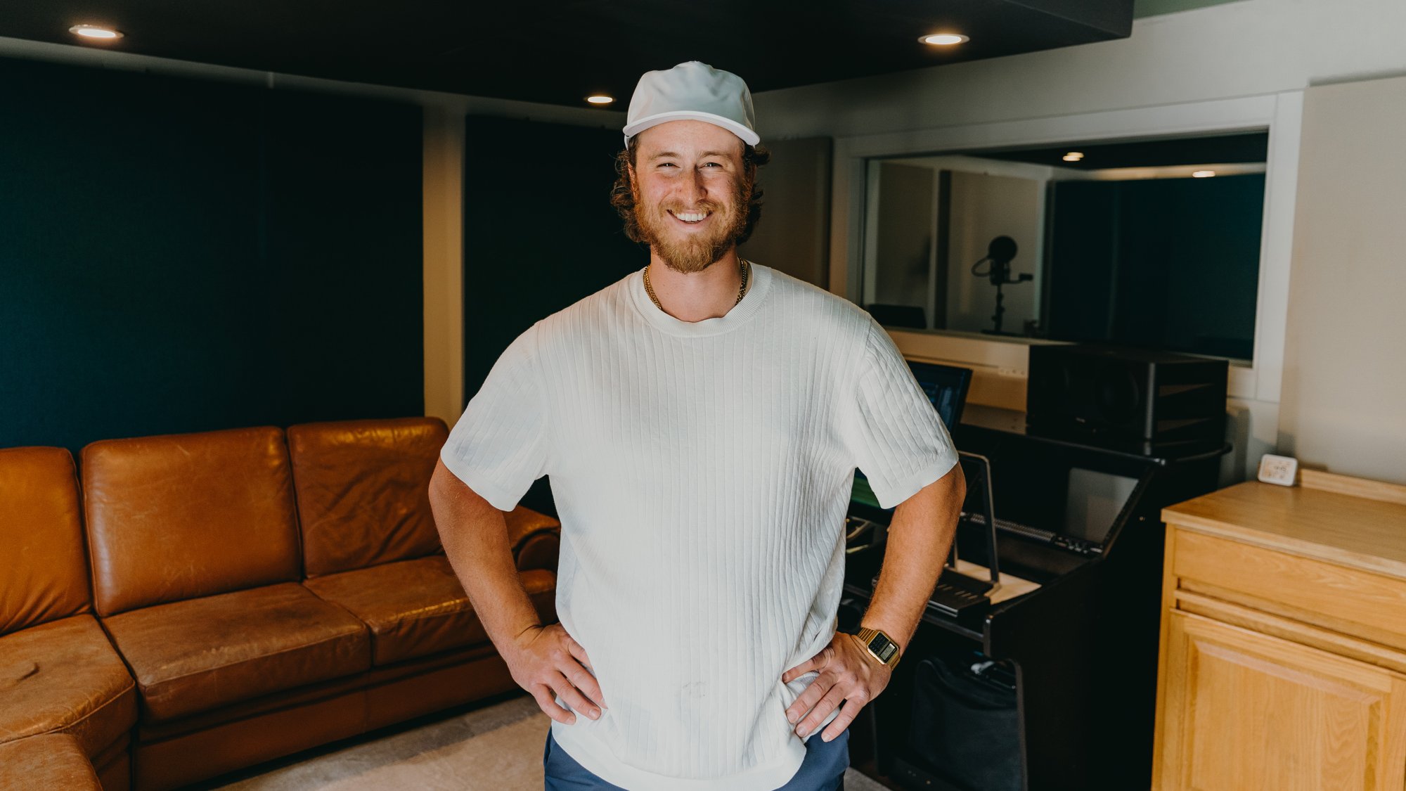 James Kruis in the studio